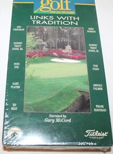 Golf and All Its Glory: Links With Tradition (New Sealed VHS, 1993) - Picture 1 of 2