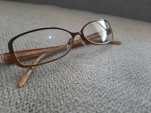ETRO Butterfly Vintage Eyeglasses Frame Model VE 9542 Color 2 Tone Brown 54-15 - Picture 1 of 5