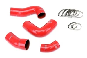 Kit de manguera intercooler de silicona reforzada HPS rojo 4 capas 57-1949-ROJO - Imagen 1 de 4