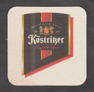 Bierdeckel - Coaster  , Brauerei Köstritzer , Bad Köstritz / Thüringen#2932# - Bild 1 von 2