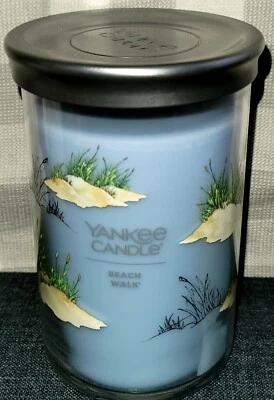 Yankee Candle BEACH WALK 20 OZ Vela Vaso Grande Dos Mechas***ENVÍO GRATUITO*** Foto 1 de 4