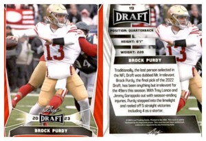 2023 LEAF DRAFT PICK FOOTBALL "RED" - YOU PICK #1 - #100 * FREE SHIP *