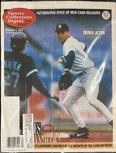 1996 Sports Collectors Digest: Derek Jeter ROY Interview & Checklist - Sealed - Picture 1 of 2