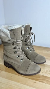 UGG Australia Gradin Lace Up Convertible Chestnut Suede Boots SZ 7.5 Winter - Picture 1 of 13
