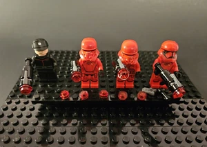 Lego Star Wars Minifigures Lot: Sith Battle Pack Combo Set + Weapons / Ammo - Picture 1 of 3