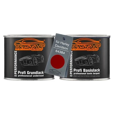 Motorradlack Set Dose für Harley Davidson 64384 Crimson Red Sunglo Perl 1,0L - Bild 1 von 4