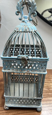 Metal Decorative  Farmhouse Style Bird cage Cover