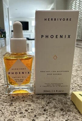 Herbivore PHOENIX Deep Renewal Facial Oil 1oz/30mL FULL SIZE; SEALED BOX $60 - Image 1 of 4