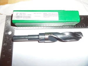 Broca de vástago reducido PTD 27/32" S&D R57 diámetro de vástago 1/2 ((#D15)) precisión - Imagen 1 de 9