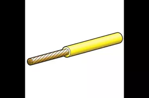 Narva 5814-30YW Single Core Cable Yellow 15 Amp 4mm Sold per Metre - Picture 1 of 3