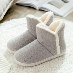 Women's Winter Thermal Shoes Slippers Fur Thermal Ankle Boots
