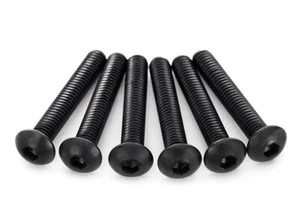 Traxxas 2597 Screws, 4x22mm button-head machine (hex drive) (6) NEW TRA2597 - Picture 1 of 1