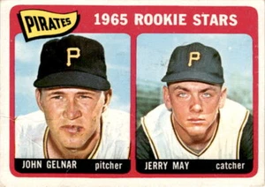 1965 Topps #143 Pirates 1965 Rookie Stars (John Gelnar / Jerry May - Bild 1 von 2