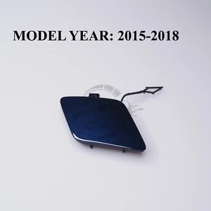 Tapa cubierta de gancho de remolque delantero para VW Passat B8 3G 2015-2018 azul nocturno LH5X - Imagen 1 de 8