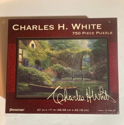 PRIMROSE CROSSING 750 piece  puzzle CHARLES H WHITE factory sealed  New - Image 1 of 3