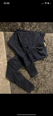 Fat Face Women's Blue Cotton Blend Denim Jeans Straight Leg, Size 8, Regular Fit - Image 1 of 4