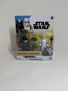 Star Wars Darth Vader y Stormtrooper Interrogation Pack Conjunto de Figuras de Acción Nuevo en Caja - Imagen 1 de 5