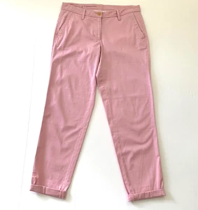 NWOT Talbots Girlfriend Chinos Pants Stretch Cotton sz 2 Mauve Pink - Picture 1 of 5