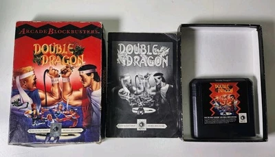 Double Dragon 1 Sega Genesis 1992 Complete in Box CIB Rare Cardboard Box - Image 1 of 4