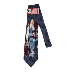 Norman Rockwell Men's Tie Babysitter Scene NWT Silk Saturday Evening Post HTF - Picture 1 of 6