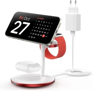 MagLeap Duo T585-F Indukcyjna stacja ładująca 3 w 1 ze złączem USB typu C - Highwe - Zdjęcie 1 z 7