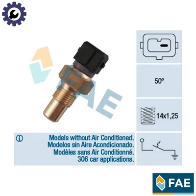 TEMPERATURE SWITCH COOLANT WARNING LAMP 35550 FOR PEUGEOT 106/II 206/Hatchback - Image 1 of 4