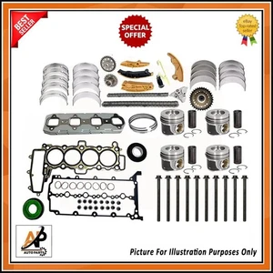 Engine Rebuild Kit with Bearings for Land Rover Jaguar 2.0 Diesel 204DT 204DTD - Picture 1 of 5