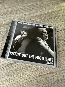 Jones Haggard CD Kickin' Out The Footlights Again Country Album 2006 Duets Music - Imagen 1 de 8
