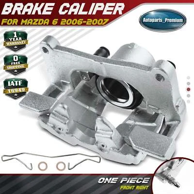 Pinza de freno de disco con soporte para Mazda 6 2006-2007 Mazdaspeed 2,3 L delantera derecha Foto 1 de 4