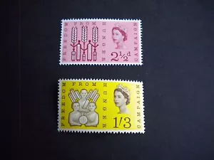 1963 FFH Phosphor Complete Set of 2 (SG 634p-645p) Cat £30 Superb L/M/M - Picture 1 of 1
