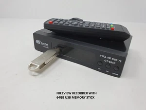 Juego Full HD Freeview Caja Superior 1080P GRABADORA Receptor de TV Digital con 64 GB USB - Imagen 1 de 16
