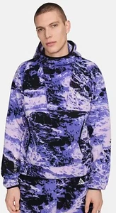 Nike ACG Wolf Tree Polartec Men's Size Medium Fleece Hoodie FN2453-512 - Picture 1 of 8