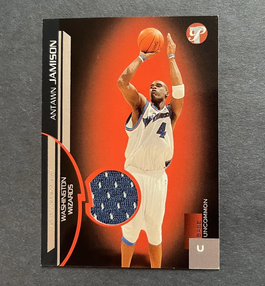 2005-06 Topps Pristine /500 Antawn Jamison #159 Game Worn Jersey Patch - Image 1 of 2