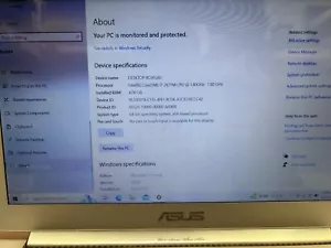 Asus UX31E-RY026V Zenbook 13.3" Intel Core i7-2677M 1.8GHz 4GB 250GB SSD W10Home - Picture 1 of 13
