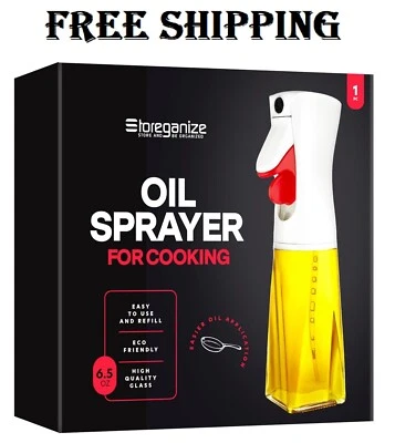 Olive Oil Sprayer for Cooking Olive Oil Spray Bottle for Oil Portion Control.... - Image 1 of 4