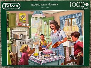 Falcon de Luxe “Baking with Mother” 1000 Piece Jigsaw Puzzle - Complete