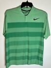 Nike Tiger Woods Collection Dri-Fit Golf Blade 1/4 Zip Men's Size XL