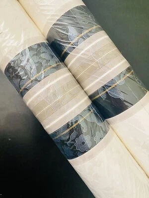 PAPEL DE PAREDE FINO CAREY LIND 2 ROLOS DUPLOS PADRÃO CL3823 56 PÉS QUADRADOS CADA - Imagem 1 de 4