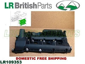 LAND ROVER CAMSHAFT COVER LH RANGE ROVER 13 SPORT 14 DISCOVERY VELAR LR109353 - Picture 1 of 6