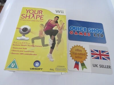 YOUR SHAPE & CAMERA Nintendo Wii game still sealed - Image 1 of 3