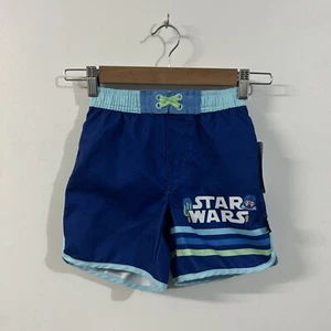 Disney - Star Wars Kids Size US/AU 4 Unisex Swim Shorts - BNWT - Blue - Quality - Picture 1 of 10