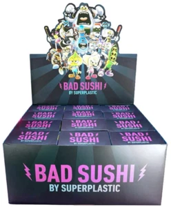 Superplastic Bad Sushi -Sealed Case of 12x Blind Boxes Vinyl Figure - Picture 1 of 12