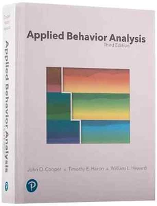 Applied Behavior Analysis 3rd edition by Cooper, Heron, & Heward Hardcover USA S - Picture 1 of 3