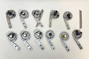 Lot of 11 X Mitutoyo universal bevel protractor AS-IS - Picture 1 of 4