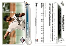 2022 Topps Pro Debut Baseball Card PD-17 SAM BACKMAN TRI-CITY DUST DEVILS