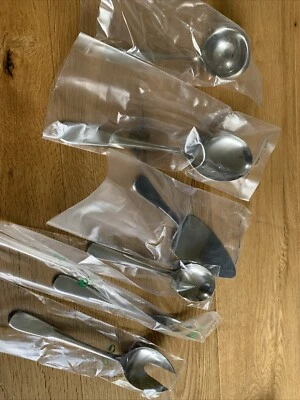 WMF Bamberg Cromargan Germania Posate 6 Cucchiai Torta Verdura Salsa Carne Sala - Immagine 1 di 4