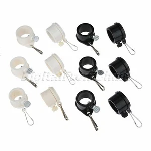 360 Degree Free Rotating Flag Pole Mounting Rings Flagpole Grommet Clip Hardware - Picture 1 of 13