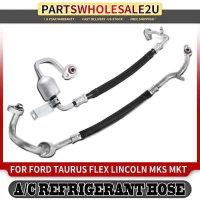 Manguera de descarga y succión de aire acondicionado para Ford Flex Taurus Lincoln MKS MKT 2011-2012 3,5 L Foto 1 de 4