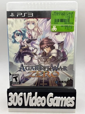 Record of Agarest War Zero (Playstation 3) PS3 CIB - Image 1 of 4