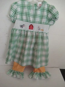 Vestido multicolor P77 para niñas talla 4xl con volantes y niñas - Imagen 1 de 8